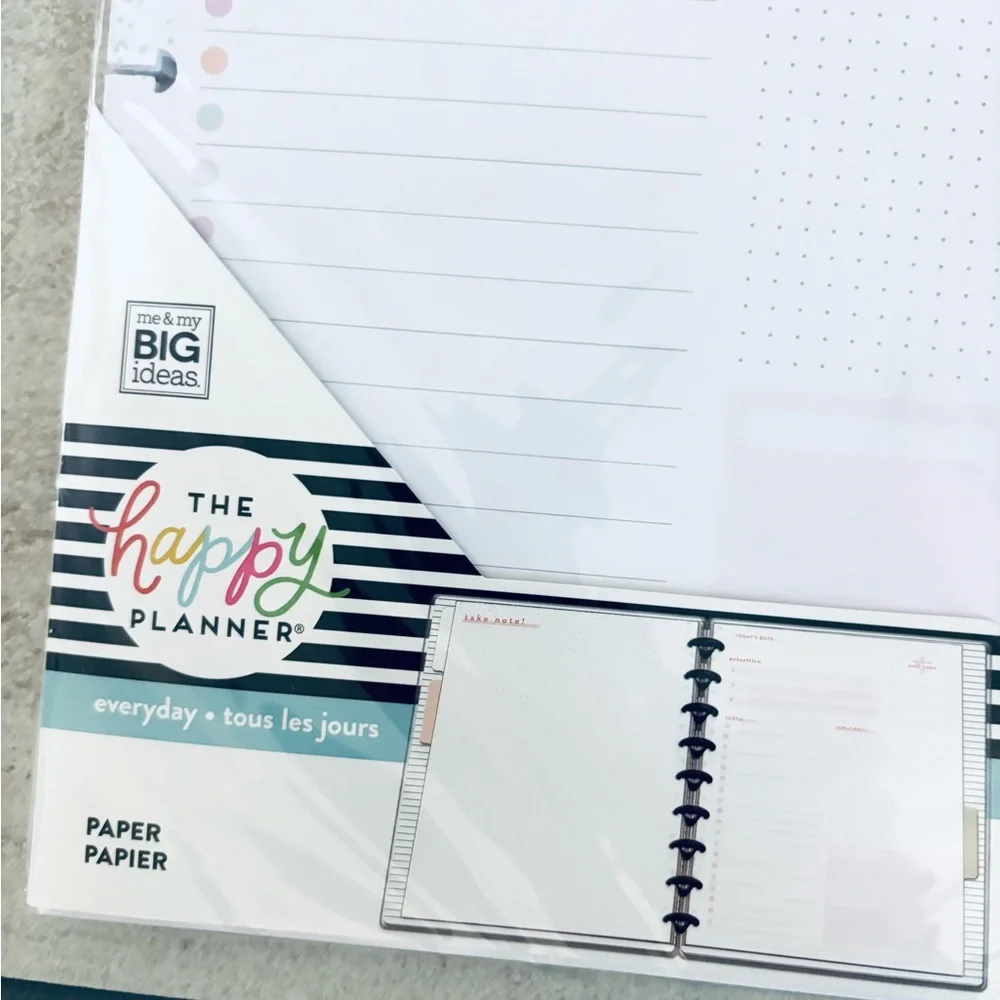 ❗️The Happy Planner Self-Care and Reminders Paper Pack